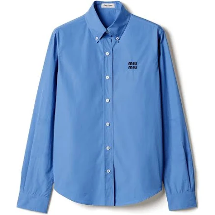 Miu Miu Poplin Women Shirt