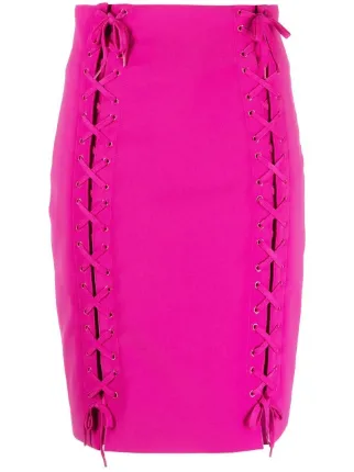 Rope-detail Pencil Skirt