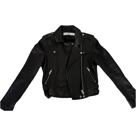 Iro Paris Women's Cropped Biker Jacket