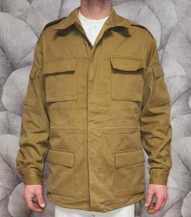 1980s Retro Button Cotton Jacket