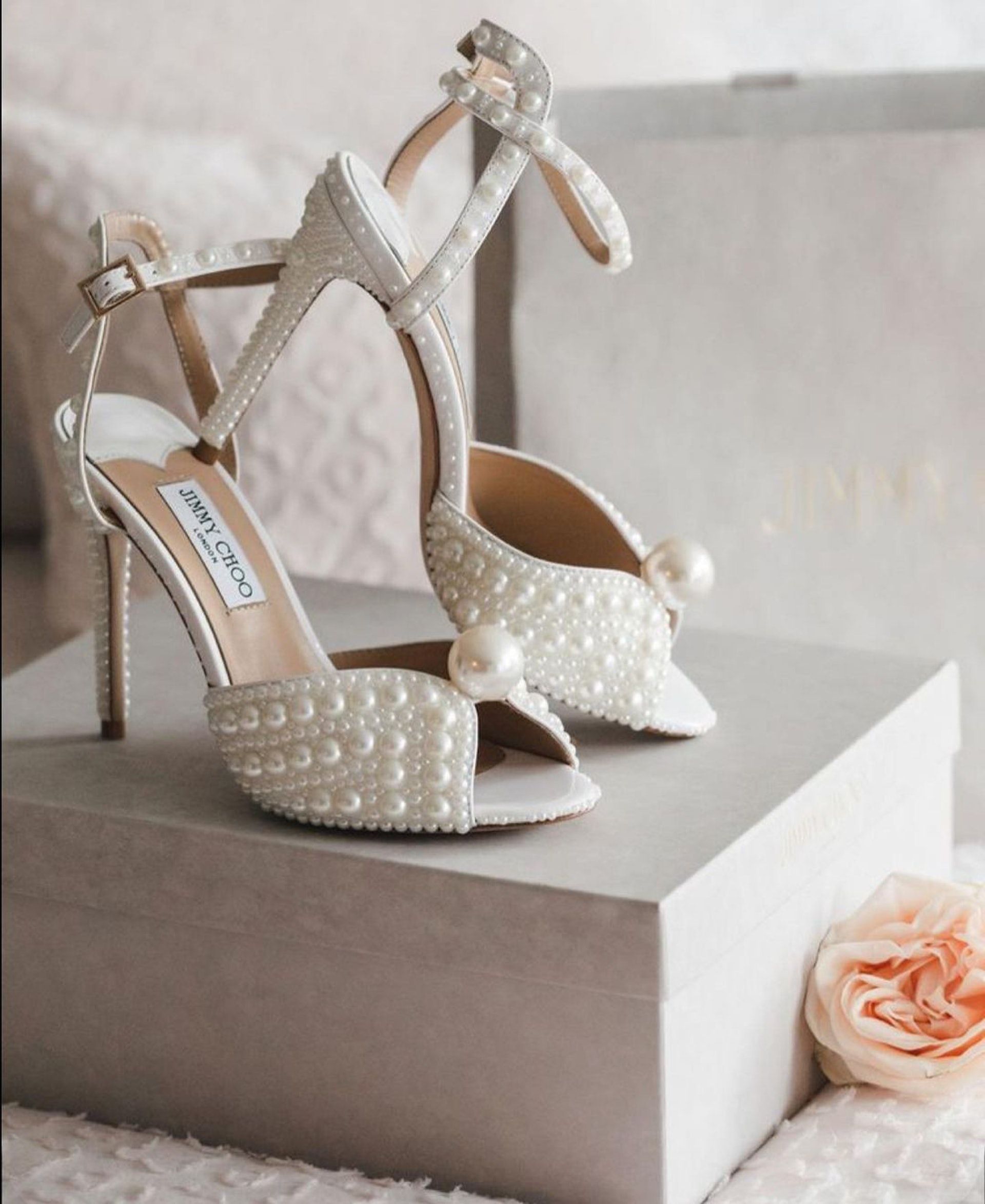 Saeda 100mm Glitter Pumps