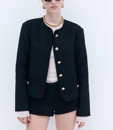 Cropped Tweed JacketCropped Tweed Jacket