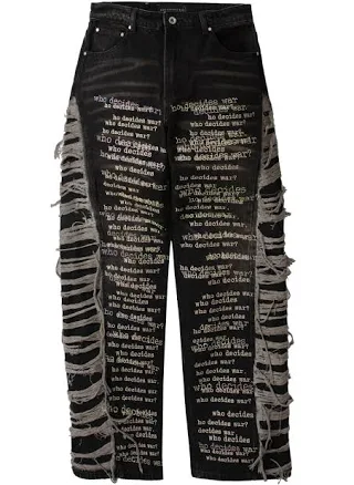 Ultra Flare Scripture Denim